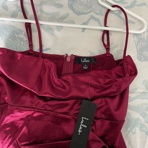 Lulus brand new silk dress